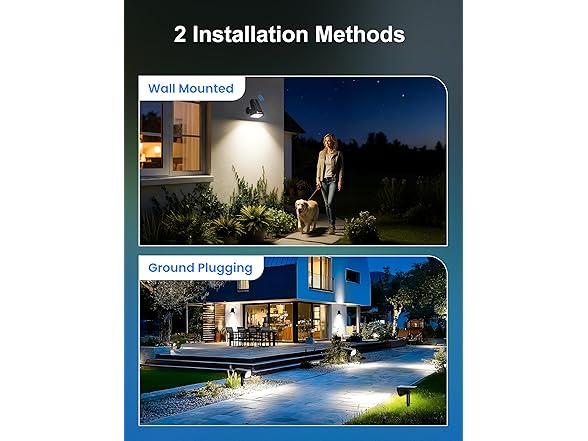 Brightown 6 Pack Solar Motion Lights Outdoor