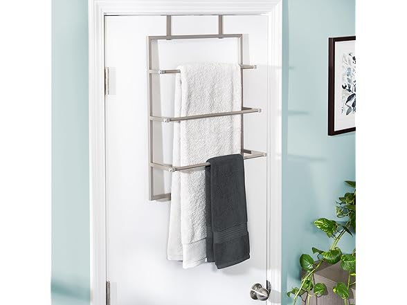 Honey-Can-Do Over-The-Door 3-Tier Towel Rack