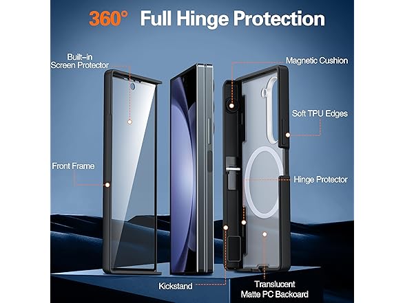 GIVELOT for Samsung Galaxy Z Fold 6 Case