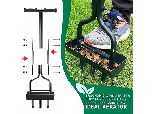 Generic GAR-66 Lawn Aerator Tool 3-Tooth 38in