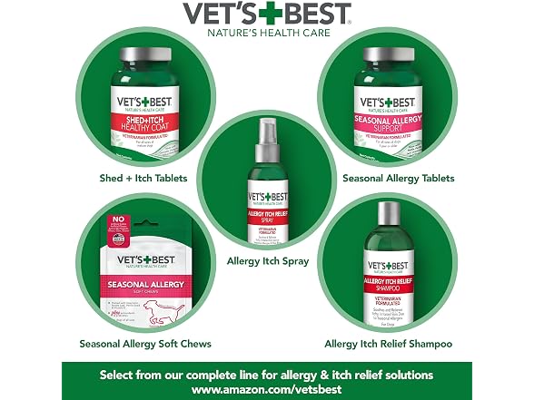Vet's Best Allergy Itch Relief Dog Shampoo w