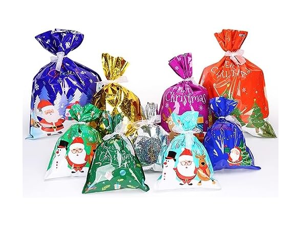 Lumiparty Christmas Gift Bags - 36Pcs in 3 Sizes