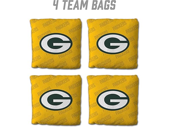 Green Bay Packers Cornhole Bags