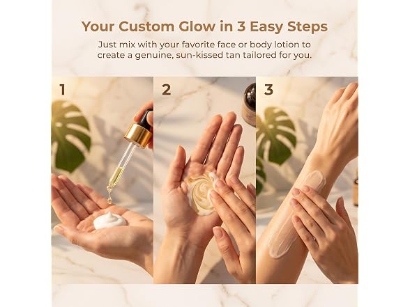 FANCYPLUM Self Tanning Drops for Face