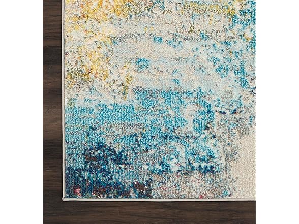 Nourison Celestial Modern Abstract Seali