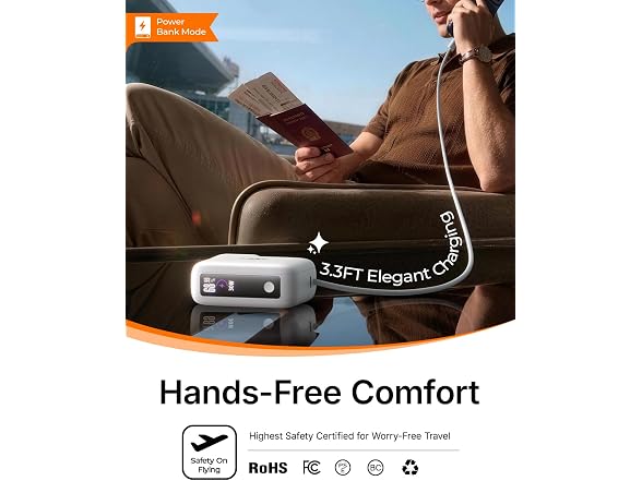 LISEN Mini 3-in-1 Portable Charger