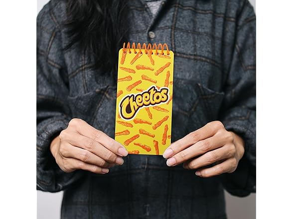 Cheetos Cute Spiral Small Notebook Pocket Size Notepad
