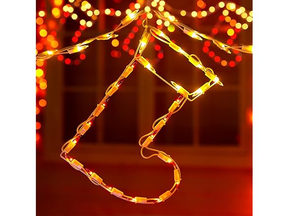 Brightown Minetom Christmas Stocking String Lights