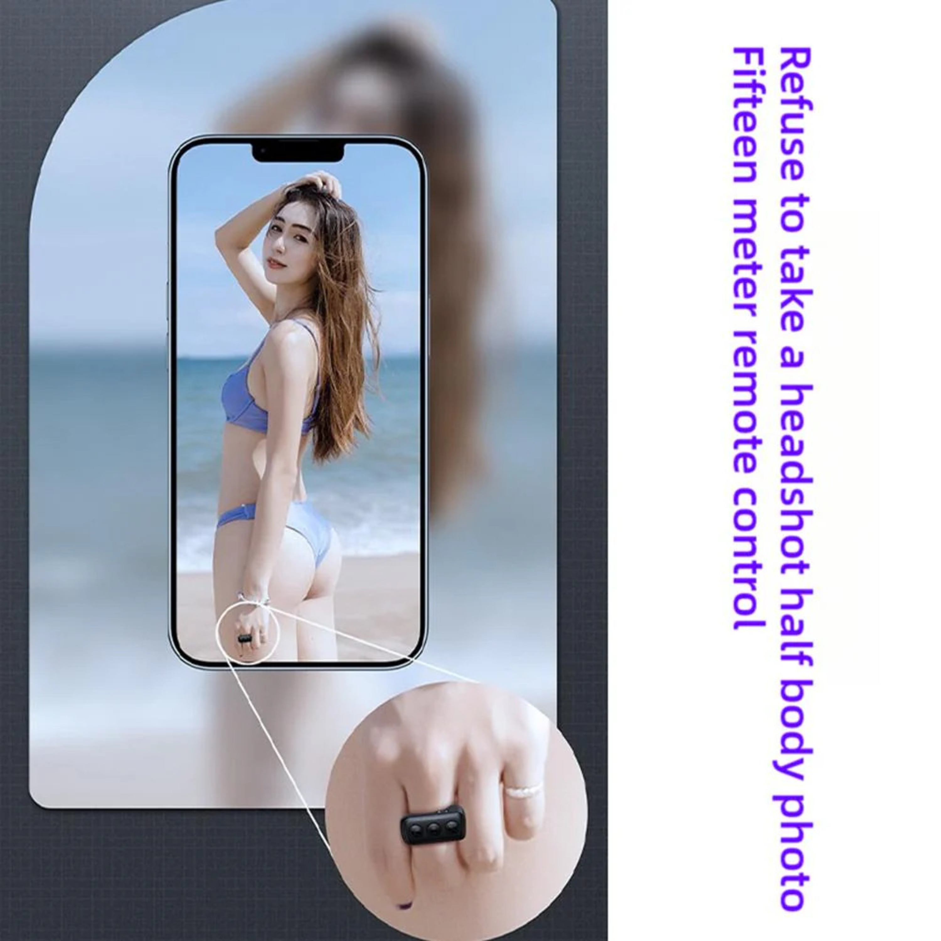 Bluetooth Page Turner Scrolling Ring - Gallery 24