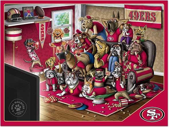 SAN FRANCISCO 49ERS Unisex Adult Fans Nailbiter