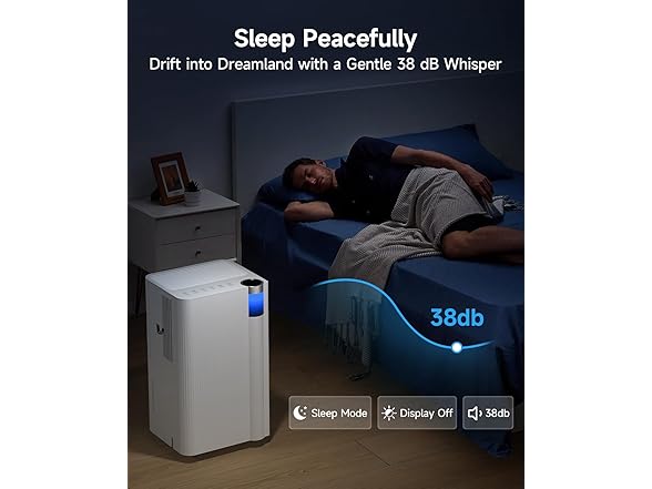 Cagstul 2500 Sq.Ft Dehumidifier for Basement