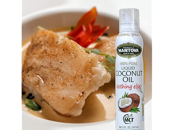 Mantova Coconut Oil, 100% Pure Cooking Oil Spray