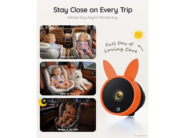 Babyvue BV3PRO Dual Car Baby Monitor