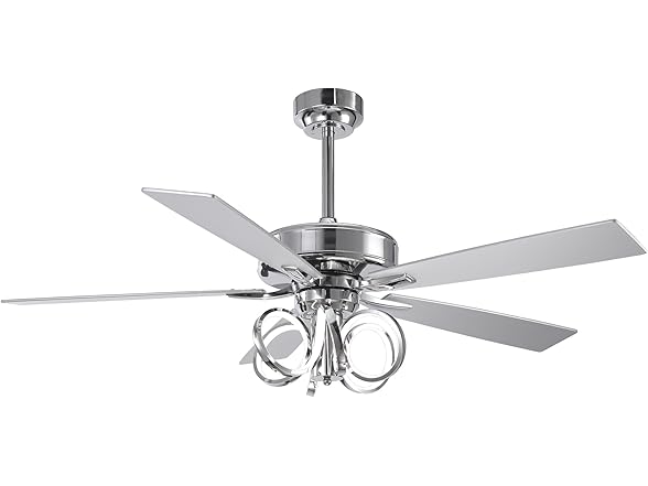 Parrot Uncle 52 Inch Ceiling Fans w/ Lights and Remote
