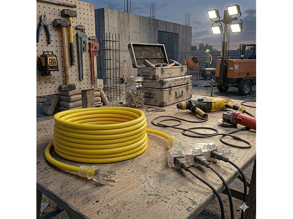 Conntek 25-Feet Heavy Duty Extension Cord