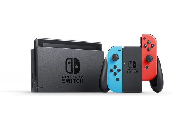 Nintendo Switch - Neon Red and Neon Blue Joy-Con