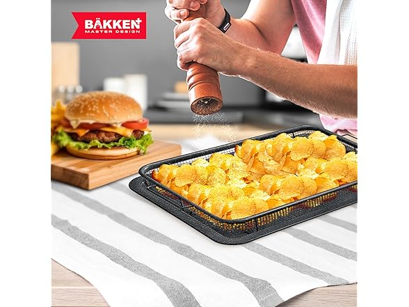 Bakken- Swiss Crisper Tray, 19" x 13"