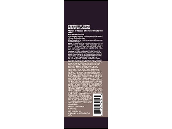 Dr. Groot Hair Thickening Shampoo