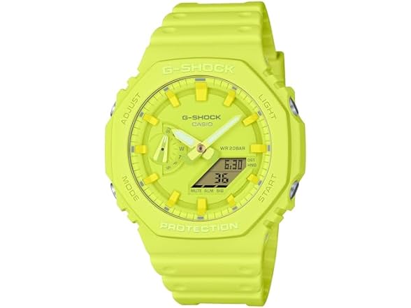 Casio Yellow G-SHOCK GA2100-9A9 Analog-Digital Watch