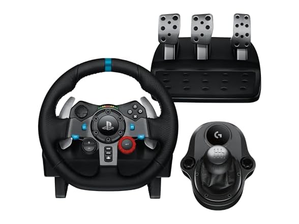 Logitech G29 Driving Force Racing Wheel and Pedals