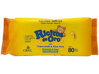 $2.99, Was $4.40, 32% Off! Ricitos Baby Wipes Chamomile, 80ct dealfomo