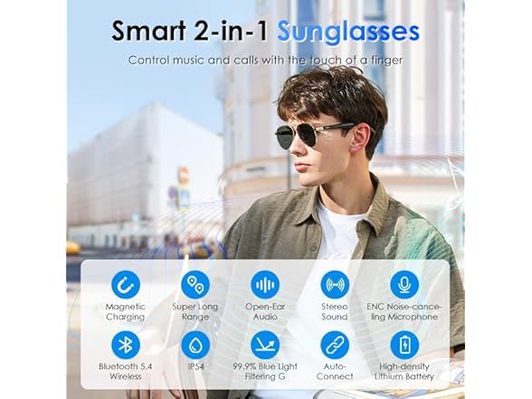 GetD Smart Audio Glasses