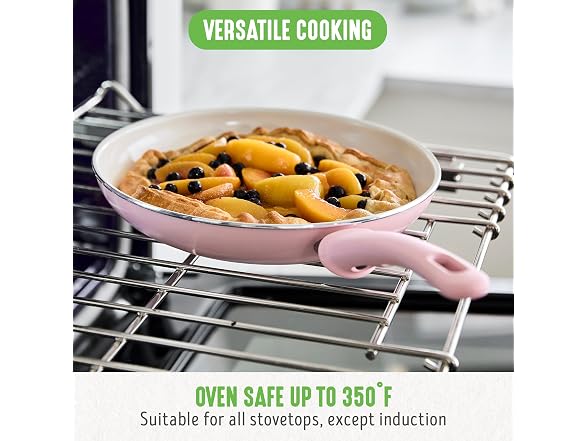 GreenLife Soft Grip Healthy Ceramic Nonstick, 12" Frying Pan