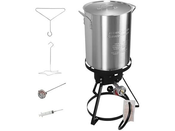 Red Mountain Valley Camping 30 Qt Deep Fryer