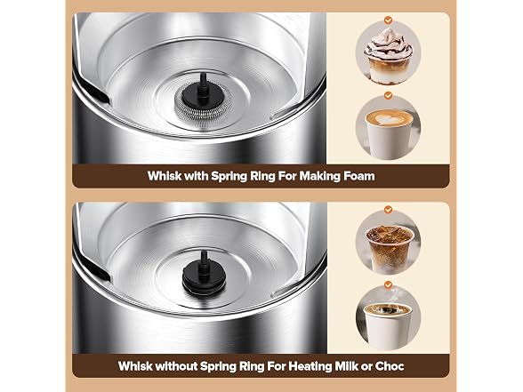 PSIIDAN Milk Frother and Steamer