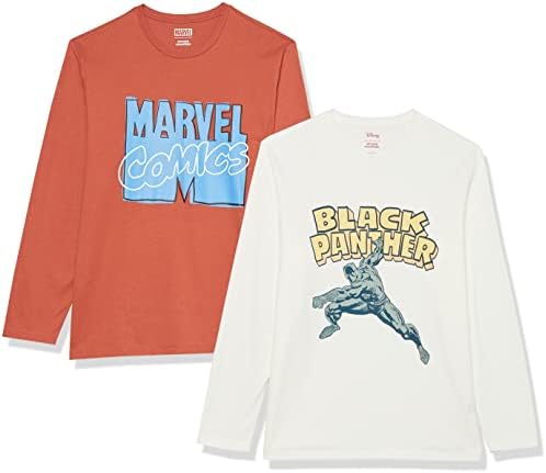 Amazon Essentials Disney Marvel Star Wars Mens Long Sleeve Shirts