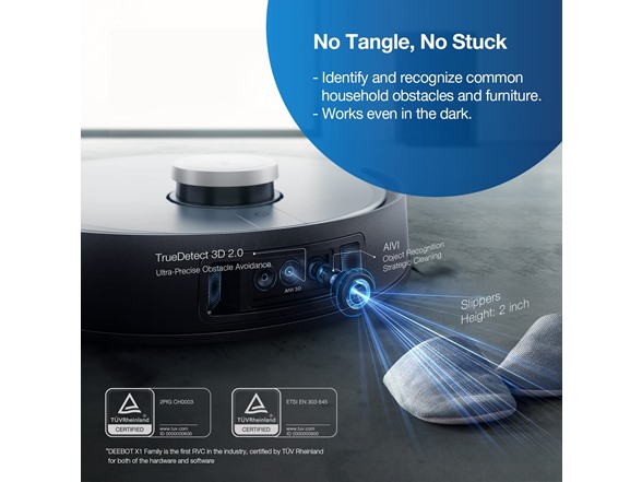 ECOVACS DEEBOT X1 OMNI ROBOT VACMOP