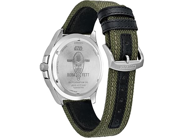 Citizen Men Eco-Drive Boba Fett Watch Green - Gallery 4