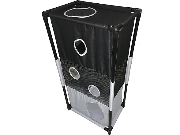 Pet Life ® Kitty-Square Travel House