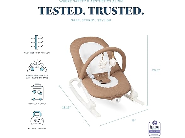 Baby Delight Aura Deluxe Portable Rocker