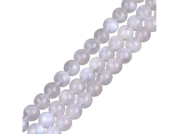 GEM-Inside Genuine 12mm Natural Blue Rainbow Moonstone