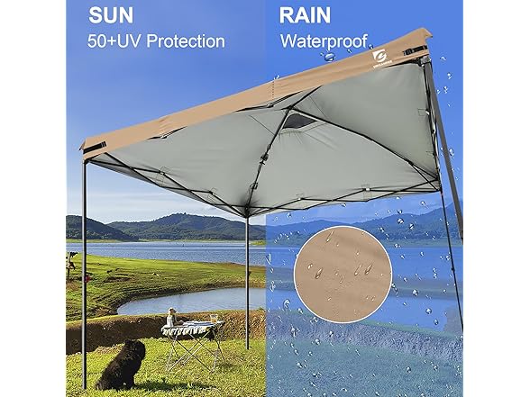 UNICAMPER BC103825080070 canopy top Khaki