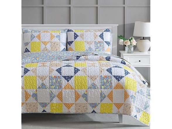 Martha Stewart 2Pc Twin Quilt Set