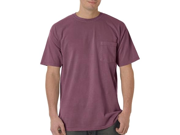 Comfort Colors Men (XL) Adult Short Tee Berry