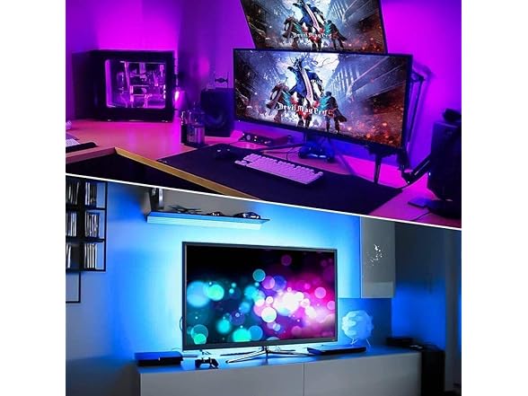 WILLIW USB LED Strip Lights, DIY Indoor