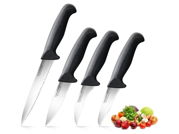Cook N Home Paring Knife 4-Piece Set
