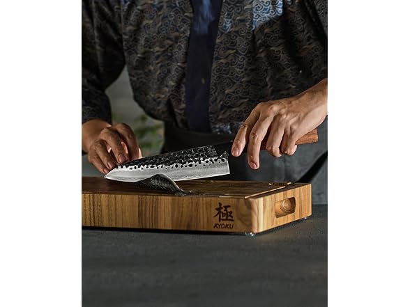 KYOKU 8" Rosewood Handle Chef Knife