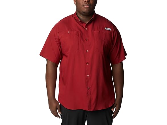 Columbia PFG Tamiami II Shirt (XL) Beet