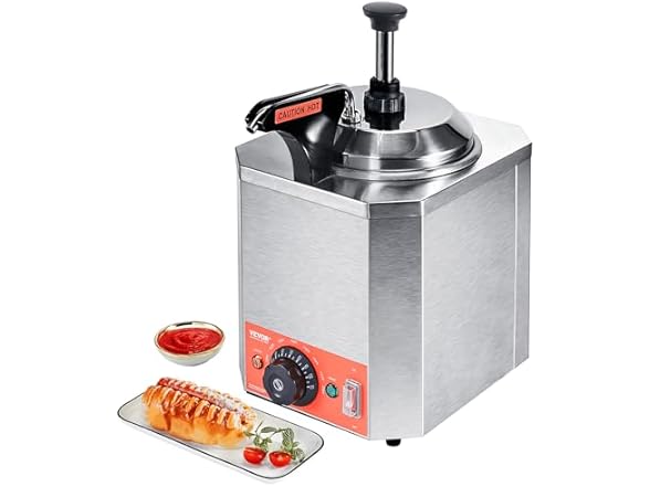 VEVOR Electric Cheese Dispenser with Pump