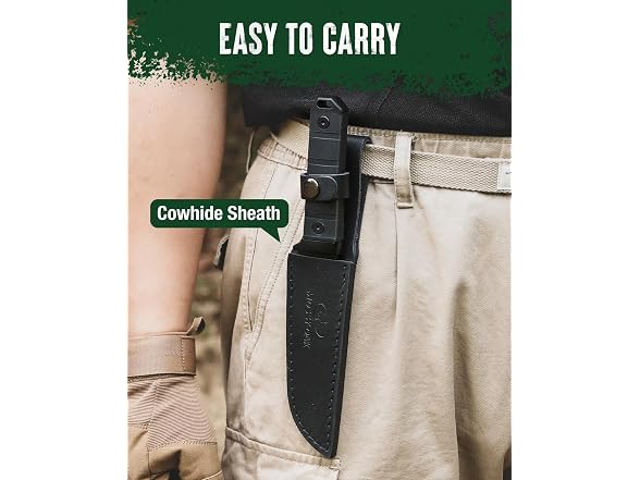 MOSSY OAK 10" Fixed Blade Knife w/Sheath