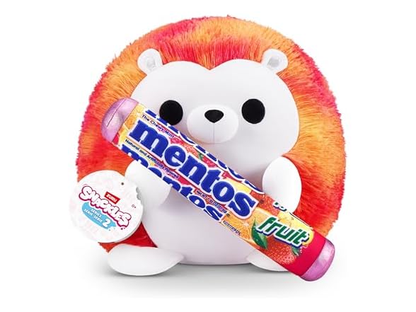 Snackles Hedgehog & Mentos 8 Inch Plush