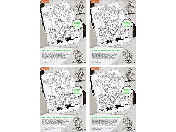 TMNT Original Sketch Collector Figure w Comic Book