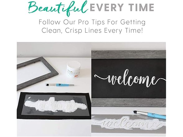 Calligraphy Stencilling Set