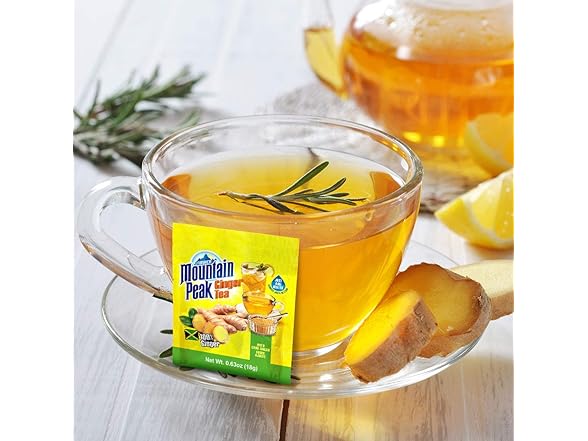 Jamaica Mountain Peak Ginger Instant Tea 10 Sachets
