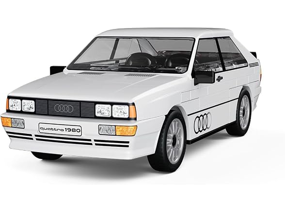 COBI Audi Quattro 1980, White, 79 Pieces