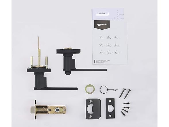 Amazon Basics Contemporary Stamford Door Lever
